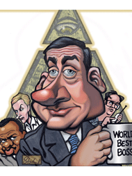 The Office caricature