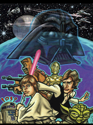 Star Wars caricature